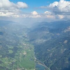 Flugwegposition um 15:02:41: Aufgenommen in der Nähe von Trieben, Österreich in 2800 Meter
